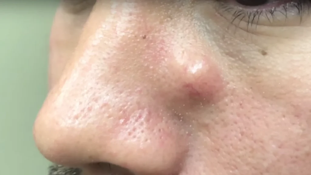 Large Bump in the Nose