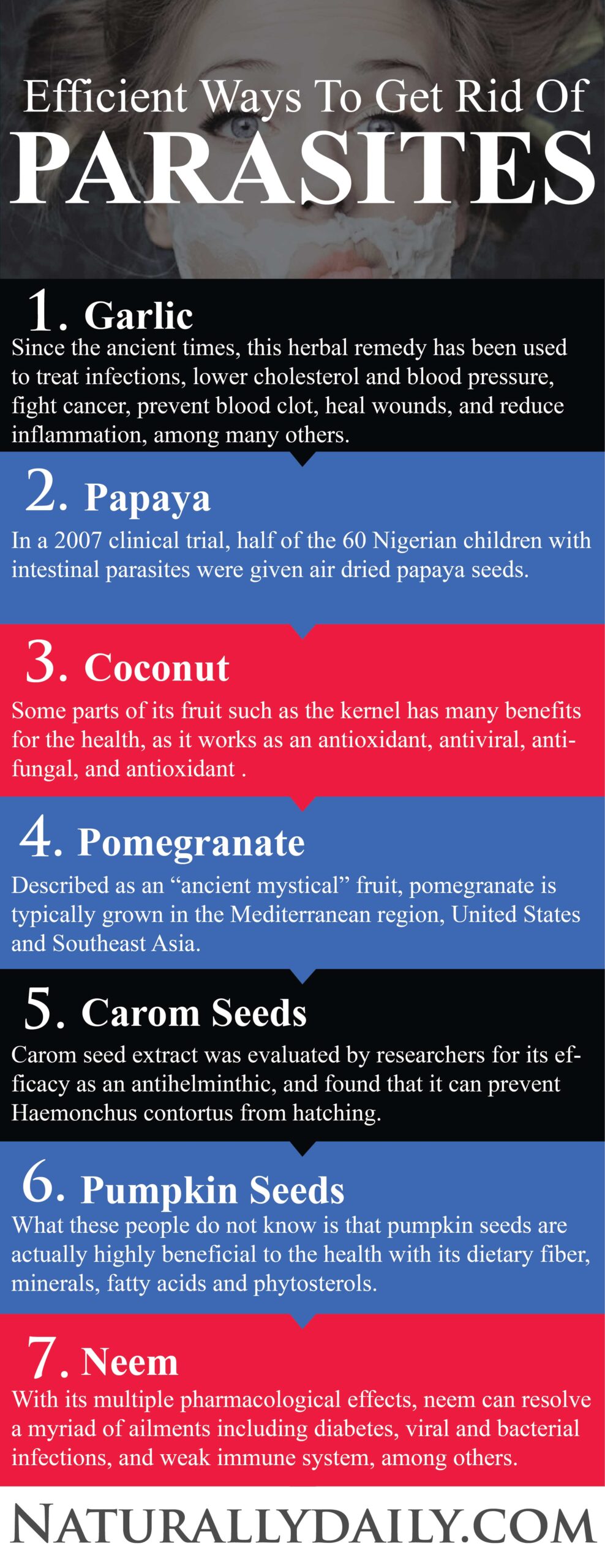 How to Get Rid of Parasites for Good 12 Efficient Ways Naturally Daily