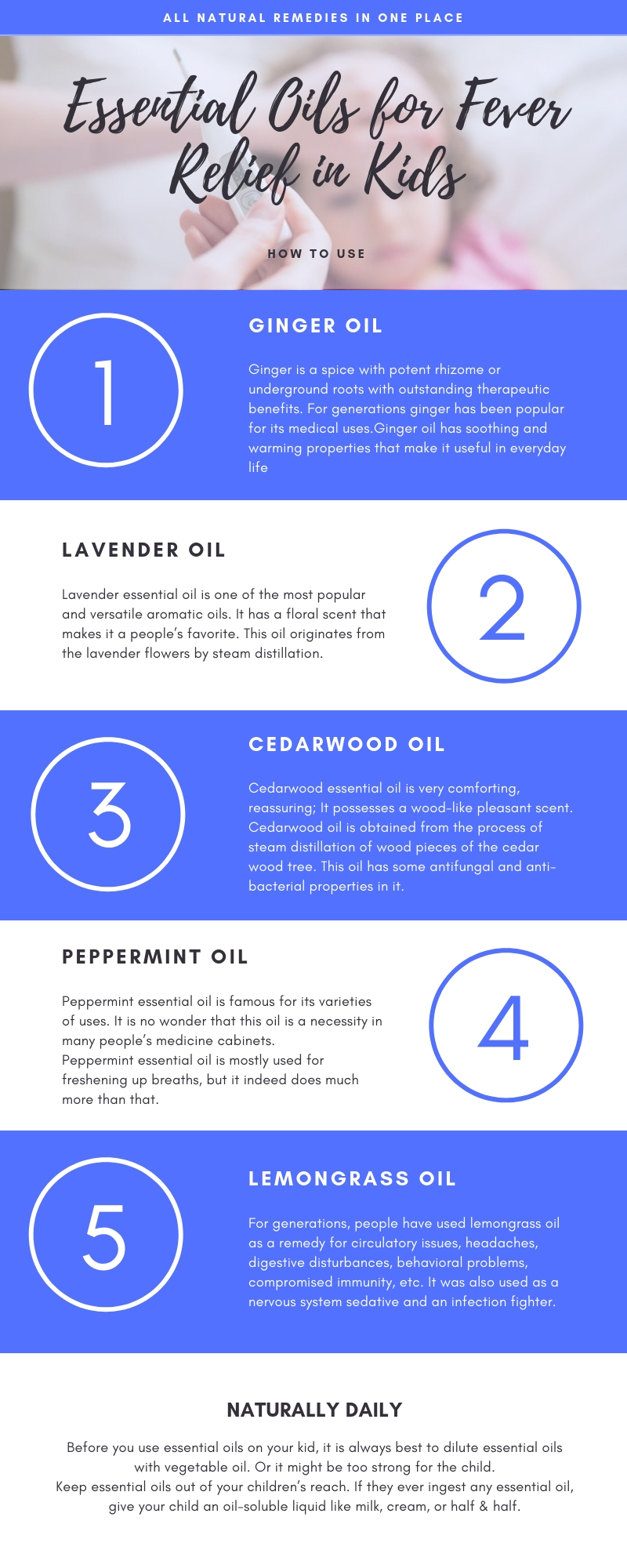 6 Safe Essential Oils for Fever in Kids Naturally Daily
