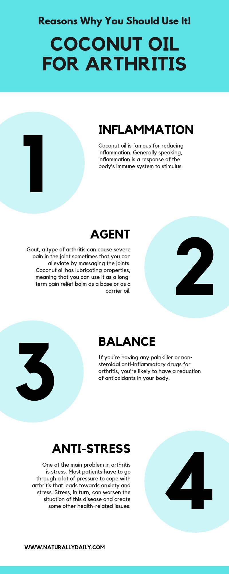 Coconut Oil for Arthritis 7 Reasons Why You Should Use It! Naturally