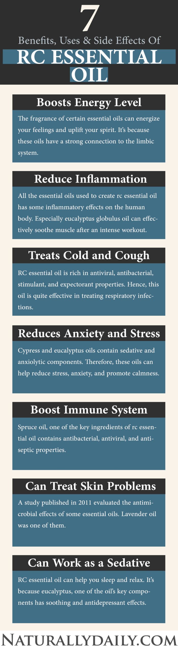 RC Essential Oil Benefits, Uses, and Side Effects Naturally Daily