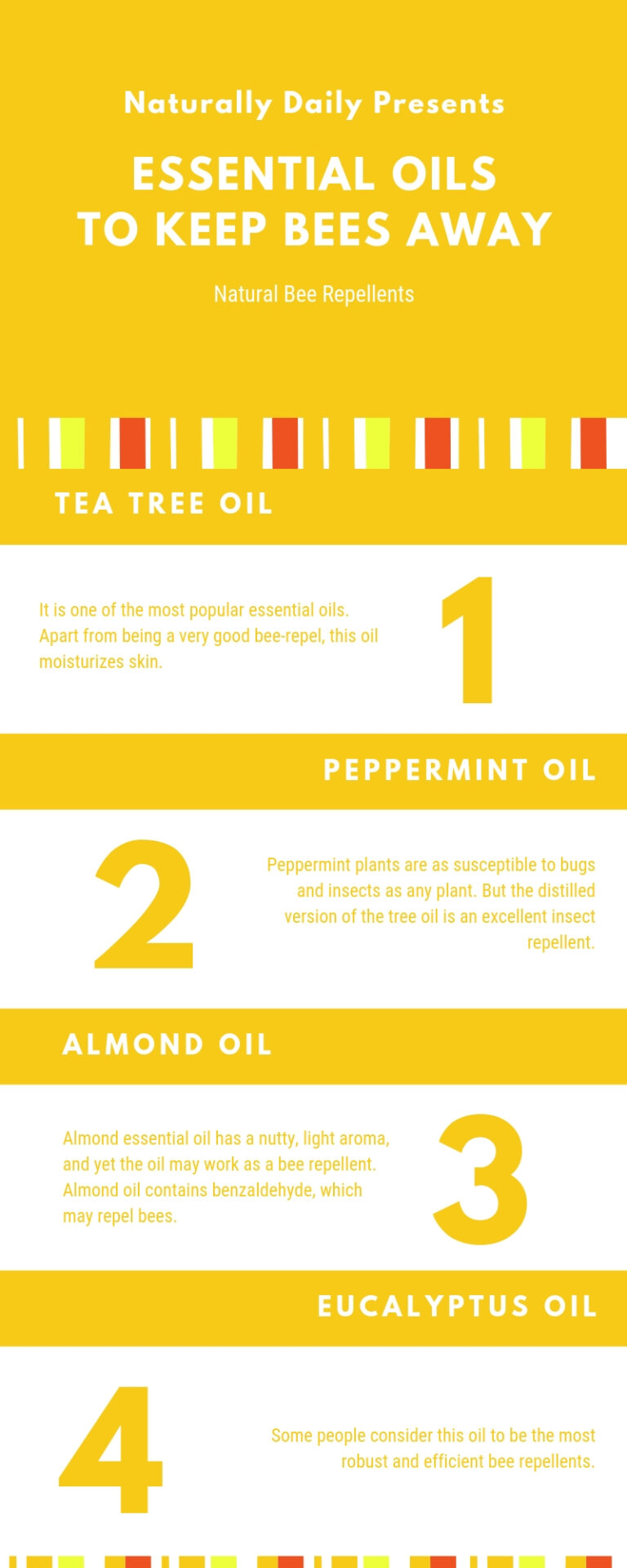 8 Essential Oils for Bee Repellent — Efficacy and Uses