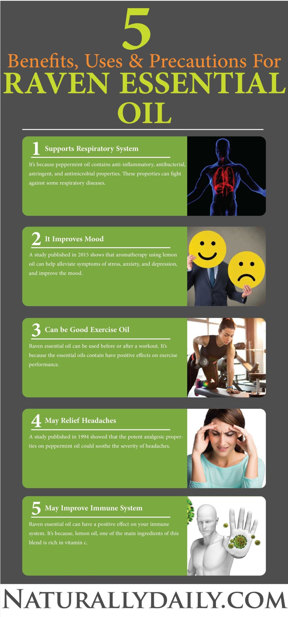 Raven Essential Oil Benefits, Uses, and Precautions