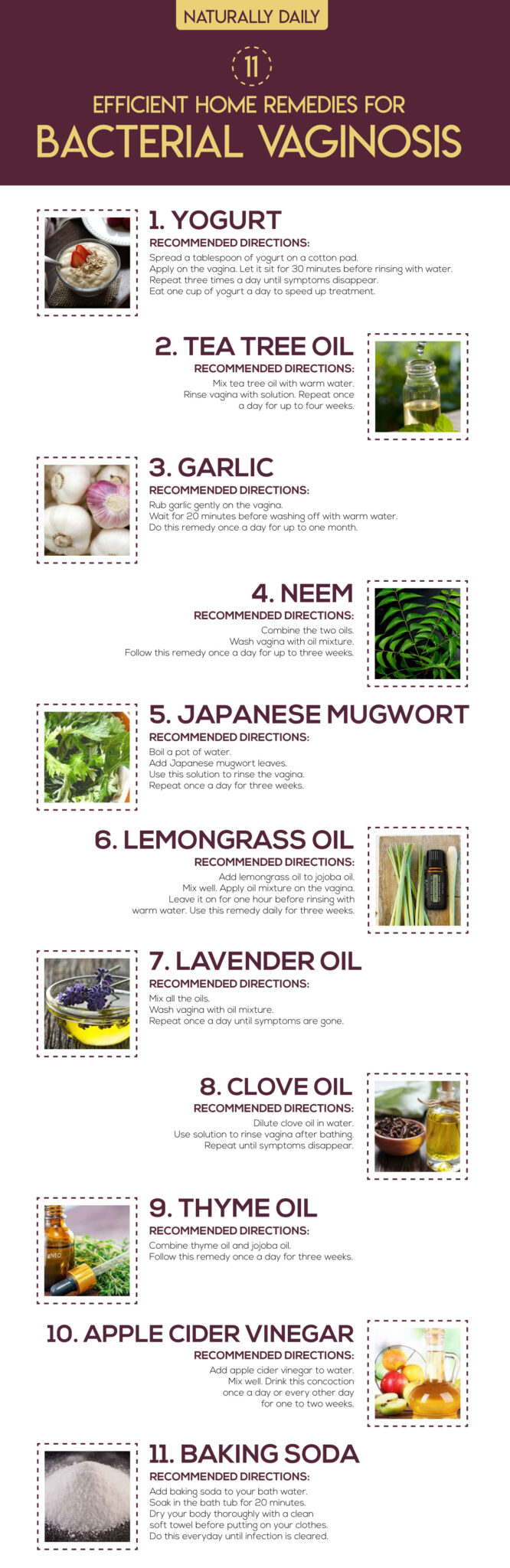 How to Get Rid of Bacterial Vaginosis — 18 Natural Cure