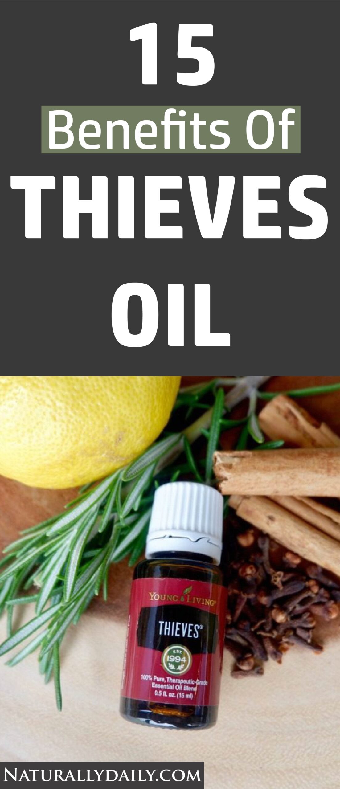 15+ Uses & Benefits of Thieves Oil (Robbers Essential Oil)